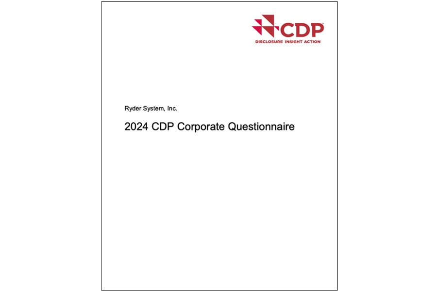 2024 CDP Climate Change Response